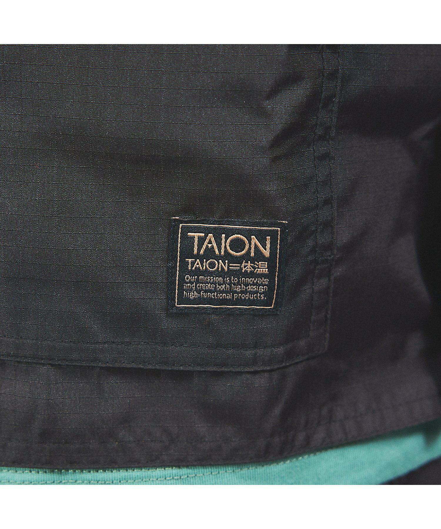 【TAION / タイオン】 MILITARY REVERSIBLE CREW